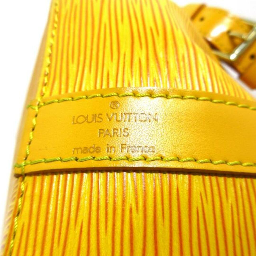 LOUIS VUITTON(ルイヴィトン)のLOUIS VUITTON(ルイヴィトン) ショルダーバッグ エピ ノエ M44009 ジョーヌ レザー（LVロゴの刻印入り） レディースのバッグ(ショルダーバッグ)の商品写真