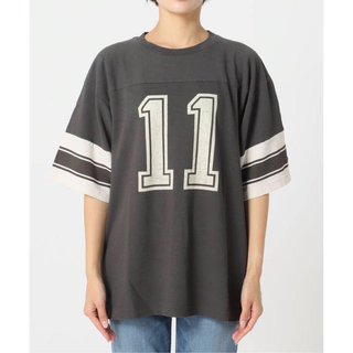 Plage - 即完売品　　PLAGE 【R’IAM】 football Tシャツ