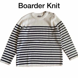 ユニクロ(UNIQLO)のJacobs&Jacobs boarder knit(ニット/セーター)