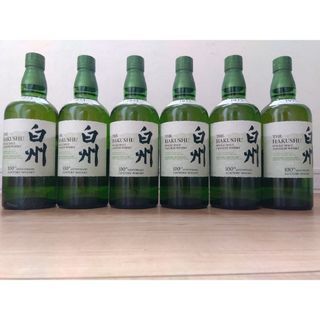 白州 100周年記念ラベル 700ml 6本(ウイスキー)