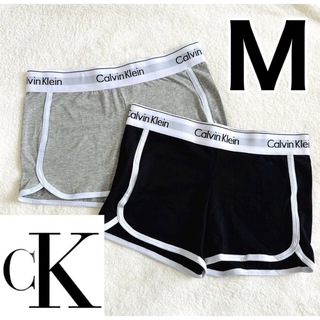 カルバンクライン(Calvin Klein)のカルバンクライン ショートパンツ 下着 Mサイズ 2枚セット(ハーフパンツ)