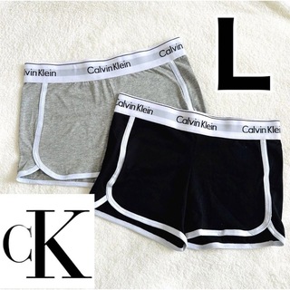 カルバンクライン(Calvin Klein)のカルバンクライン ショートパンツ 下着 Lサイズ 2枚セット(ハーフパンツ)