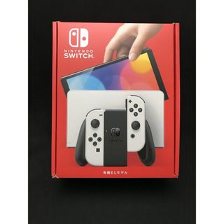 新品 未使用 ニンテンドースイッチ ホワイト switch 本体 有機 EL(家庭用ゲーム機本体)