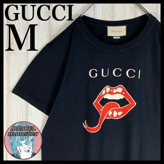 Gucci - 【最高級の逸品】GUCCI グッチ センターロゴ 奇抜 入手困難 Tシャツ