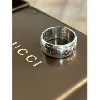 GUCCI blind for Love Ring グッチ　シルバー　リング