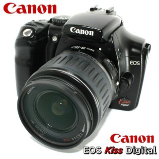 キヤノン(Canon)のCanon EOS Kiss Digital 一眼レフ カメラ セット✨完動品✨(デジタル一眼)