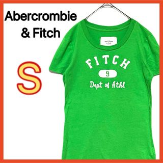 アバクロンビーアンドフィッチ(Abercrombie&Fitch)のAbercrombie&Fitch アバクロ 半袖 Tシャツ ワッペン コットン(Tシャツ(半袖/袖なし))