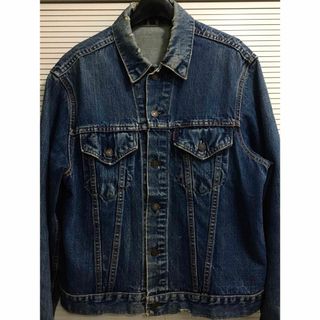 リーバイス(Levi's)の【初期557型】極上 濃紺 ビッグE 44-42 70505 60年代リーバイス(Gジャン/デニムジャケット)