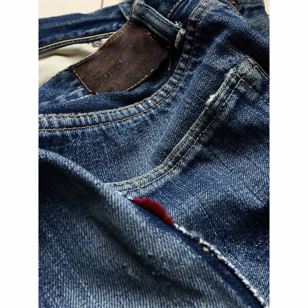 【47モデル革パッチ】濃紺 片面 501XX 32×32 40年代 リーバイス 【47モデル革パッチ】濃紺 片面 501XX 32×32 40年代 リーバイス