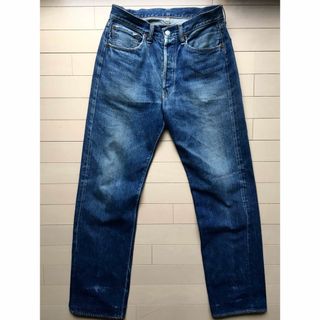 Levi's - 【47モデル革パッチ】濃紺 片面 501XX 32×32 40年代 リーバイス