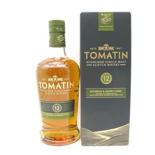 ウイスキー TOMATIN トマーティン12年 シングルモルト スコッチウイスキー 700ml 43％ 洋酒 古酒 未開栓(ウイスキー)