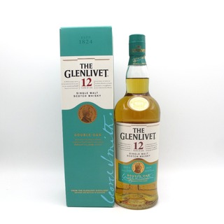 ザ・グレンリベット ウイスキー THE GLENLIVET 12年 シングルモルト スコッチウイスキー ハイランド スペイサイド 700ml 40％ 洋酒 古酒 未開栓