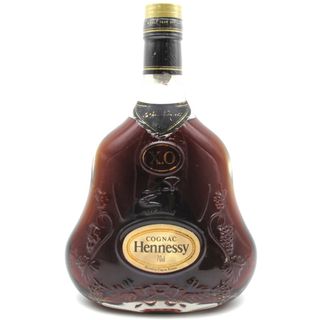 ヘネシー(ヘネシー)のHennessy (ヘネシー) ブランデー XO 液面低下無し コニャック COGNAC クリアボトル 金キャップ ゴールドキャップ 40％ 700ml 洋酒 古酒 未開栓(ブランデー)