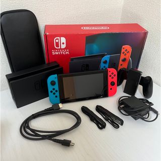 ニンテンドースイッチ(Nintendo Switch)のNintendo Switch ネオンブルー ネオンレッド(家庭用ゲーム機本体)