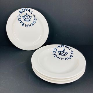 ロイヤルコペンハーゲン(ROYAL COPENHAGEN)のロイヤルコペンハーゲン ニューシグネチャー 17cm プレート 4枚セット(食器)