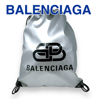 バレンシアガ(Balenciaga)のバレンシアガ BBエクスプローラー プリント シルバー バックパック リュック(リュック/バックパック)