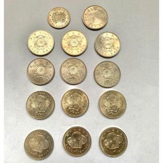 500円記念硬貨　14枚(貨幣)