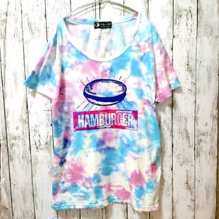 ヒステリックグラマー(HYSTERIC GLAMOUR)のヒステリックグラマー　Tシャツ　アンディーウォーホール　タイダイ　フリーサイズ(Tシャツ/カットソー(半袖/袖なし))