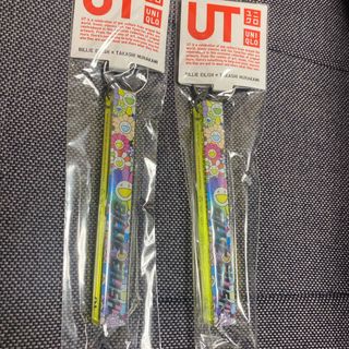 2本セット★UNIQLOx村上隆xビリーアイリッシュコラボキーホルダー