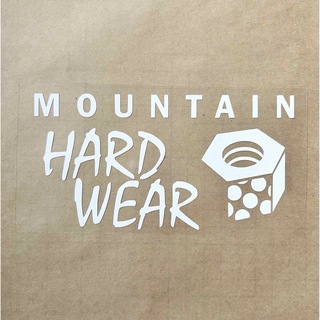 マウンテンハードウェア(MOUNTAIN HARDWEAR)のmountainhardwear マウンテンハードウェア カッティングステッカー(その他)