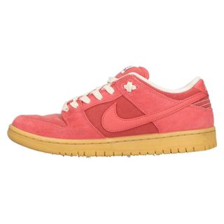 ナイキ(NIKE)のNIKE SB ナイキエスビー DUNK LOW PRO PRM Mystic Red and Rosewood DV5429-600 ダンク プロ ミスティックレッド アンド ローズウッド ローカットスニーカー レッド US9/27cm(スニーカー)