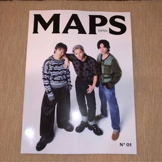 MAPS JAPAN 創刊号　Number_i♡平野紫耀♡神宮寺勇太♡岸優太(音楽/芸能)