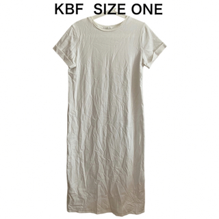 KBF - KBF ケービーエフ アーバンリサーチ 半袖 ロング ワンピース コットン F
