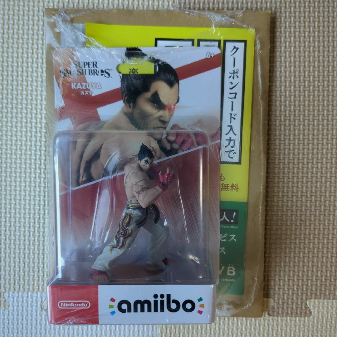 任天堂(ニンテンドウ)のamiibo カズヤ ニンテンドースイッチ エンタメ/ホビーのフィギュア(ゲームキャラクター)の商品写真