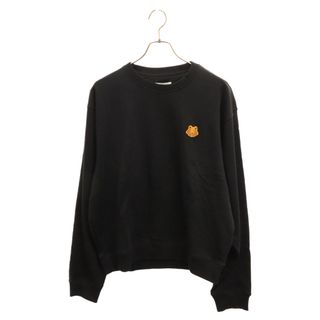 KENZO - KENZO ケンゾー 21SS Tiger Crest Logo Crew Sweat タイガーロゴスウェットトレーナー 5SW003 ブラック