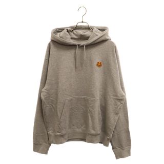 KENZO - KENZO ケンゾー 21SS Tiger Crest Logo Hoodie タイガーロゴスウェットプルオーバーパーカー 5SW360 グレー