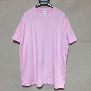 ギルタン(GILDAN)の新品 GILDAN ギルダン 半袖Tシャツ ライトピンク XL(Tシャツ/カットソー(半袖/袖なし))