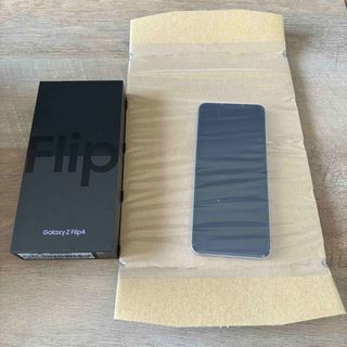 サムスン(SAMSUNG)のGalaxy Z Flip4 パープル(スマートフォン本体)