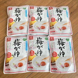梅がゆ　はくばく　6パックセット(レトルト食品)