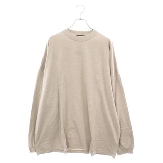 FOG Essentials エフオージー エッセンシャルズ LS Tee Core Heather フロントロゴ クルーネックカットソー 長袖 ブラウン(Tシャツ/カットソー(七分/長袖))