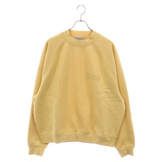 FOG Essentials エフオージー エッセンシャルズ Tan Cotton Sweatshirt タンコットン スウェットシャツ フロントロゴ イエロー(スウェット)