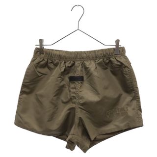 FOG Essentials エフオージー エッセンシャルズ Nylon Short Light Tuscan ラバーロゴハーフパンツ ショーツ カーキ(ショートパンツ)