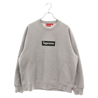 シュプリーム(Supreme)のSUPREME シュプリーム 22AW Box Logo Crewneck ボックスロゴ クルーネック スウェット トレーナー グレー/ブラック(スウェット)