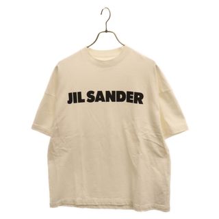 ジルサンダー(Jil Sander)のJIL SANDER ジルサンダー FRONT LOGO S/S TEE JSMU707045 フロントロゴ プリント半袖Tシャツ カットソー ホワイト(Tシャツ/カットソー(半袖/袖なし))