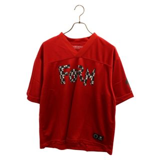 クロムハーツ(Chrome Hearts)のCHROME HEARTS クロムハーツ ×MATTY BOY PPO FORM TEAM MESH WARM UP JERSEY TEE マッティボーイ メッシュ半袖Tシャツ レッド(Tシャツ/カットソー(半袖/袖なし))