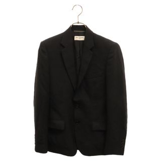 サンローラン(Saint Laurent)のSAINT LAURENT PARIS サンローランパリ 18AW 509486 Y404W ウール 2B テーラード ジャケット ブラック 44(テーラードジャケット)