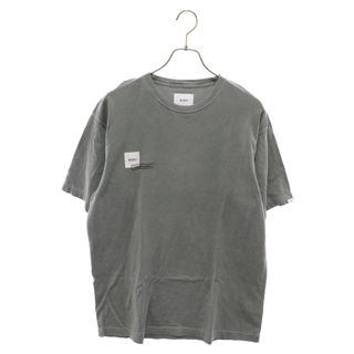 ダブルタップス(W)taps)のWTAPS ダブルタップス 23SS Lab限定 CONCRETE ENVIRONMENT ロゴ 半袖Tシャツ グリーン 01(Tシャツ/カットソー(半袖/袖なし))