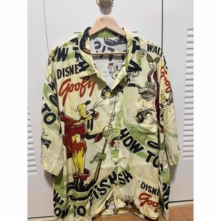 ポータークラシック(PORTER CLASSIC)のPorter Classic ALOHA SHIRT DISNEY GOOFY(シャツ)