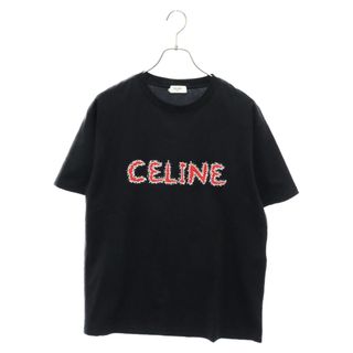 celine - CELINE セリーヌ 23SS 2X49F671Q ラインストーンルーズ半袖Tシャツ カットソー