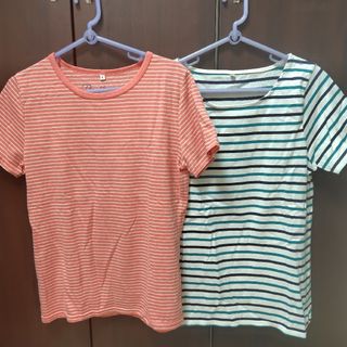 ボーダーTシャツ(Ｌ)(Tシャツ(半袖/袖なし))