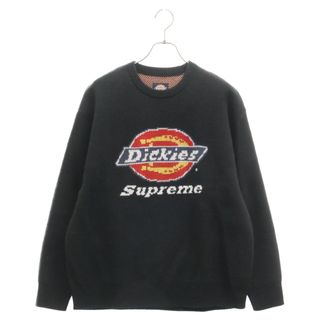 シュプリーム(Supreme)のSUPREME シュプリーム 22AW×Dickies Sweater ディッキーズ ニットセーター ブラック(ニット/セーター)