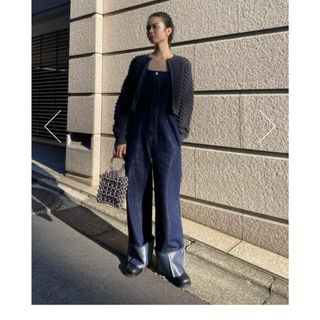 マウジー(moussy)の【PEAK STITCH KNIT CD】 moussy カーディガン SLY (カーディガン)