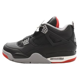 ナイキ(NIKE)のNIKE ナイキ AIR JORDAN 4 Retro Bred Reimagined FV5029‐006 エアジョーダン4 ブレッド リイマジンド スニーカー US10/28cm ブラック(スニーカー)