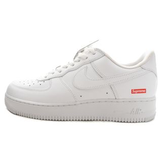 ナイキ(NIKE)のNIKE ナイキ ×SUPREME シュプリーム AIR FORCE 1 LOW CU9225-100 エアフォース1ロー ローカットスニーカー ホワイト US10/28cm(スニーカー)