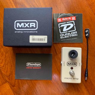 MXR M133 micro amp ブースター バッテリースナップ付き