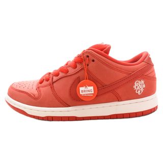 ナイキ(NIKE)のNIKE SB ナイキエスビー ×Girls Dont Cry DUNK LOW PRO QS BQ6832-600 ガールズドントクライ ダンク ローカットスニーカー US7/25cm レッド(スニーカー)